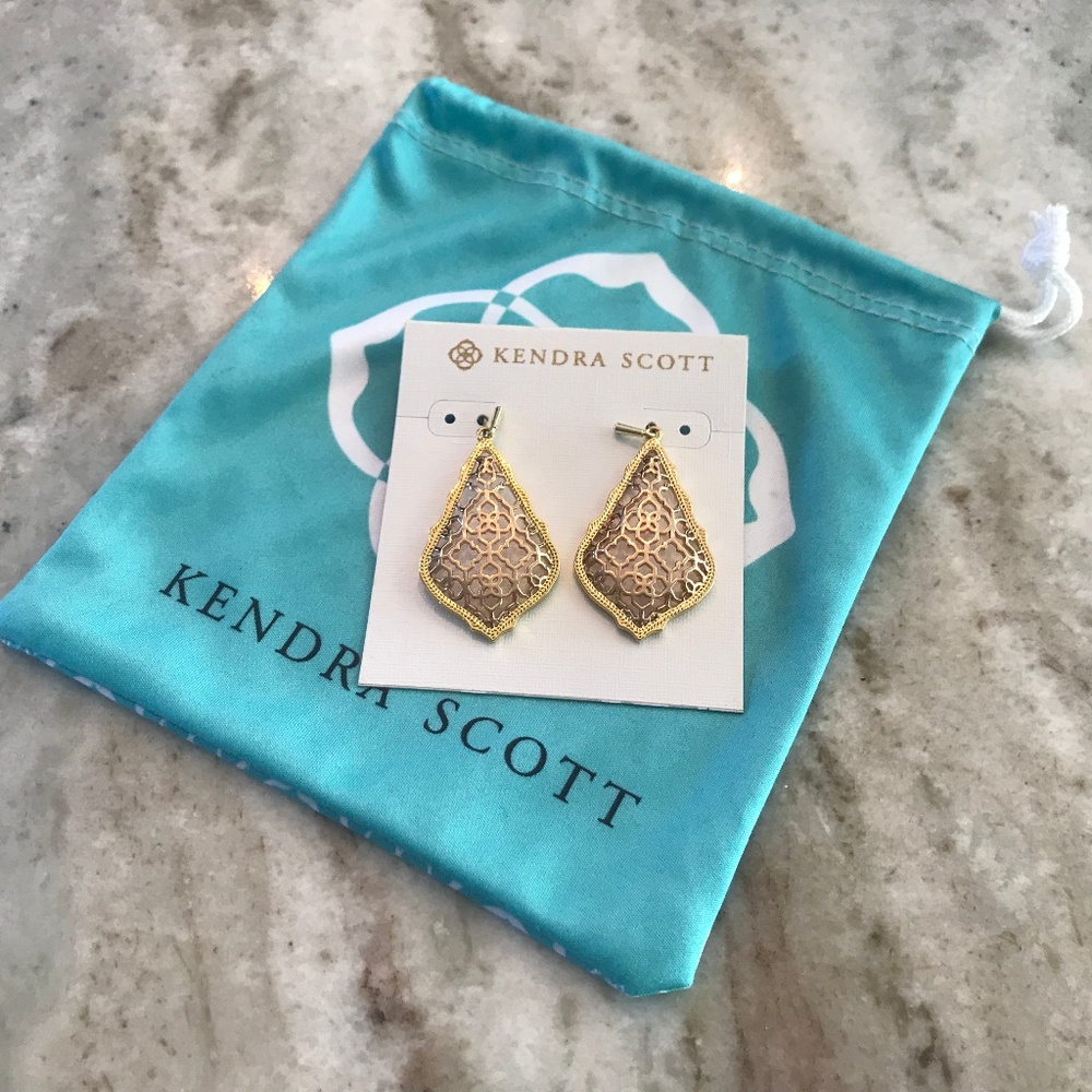 Kendra Scott Gold Drop Earrings